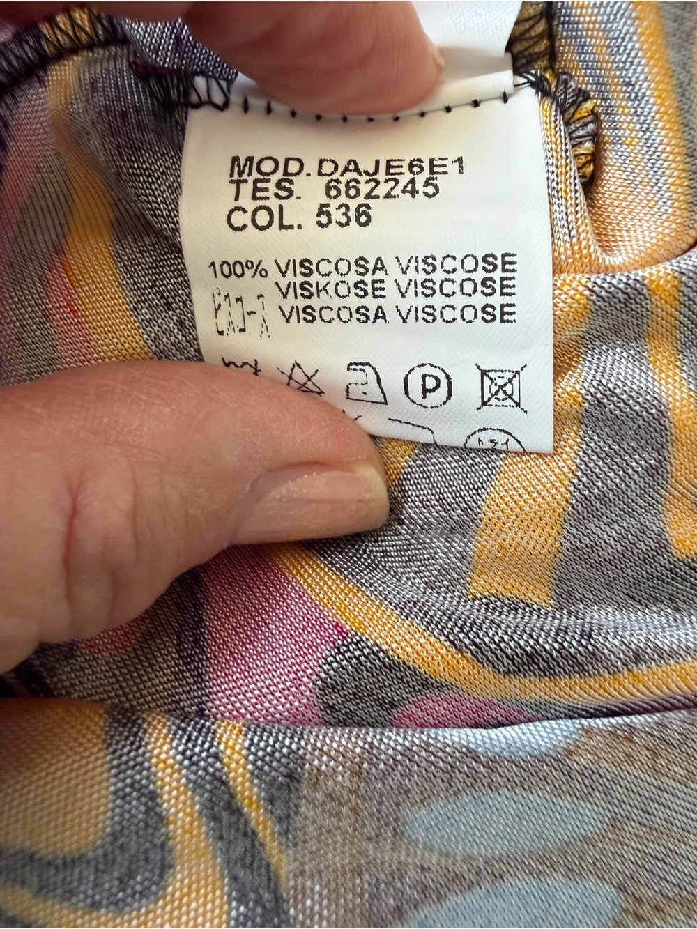 Rare vintage? Missoni knit boho colorful Skirt Sz 4 pull on mini - Picture 7 of 9